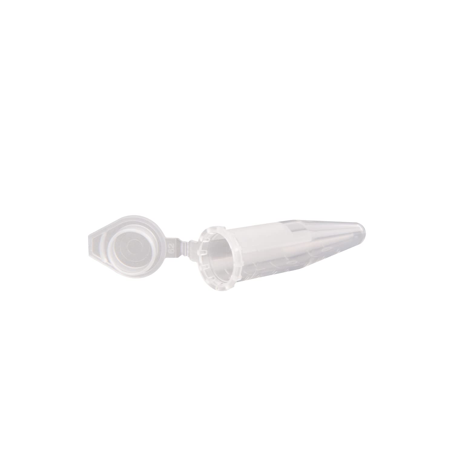 Lot De 500 Tubes Microcentrifugeuse 1,5ml - Transparents Avec Bouchon Clip - Fond Conique