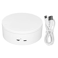 Jxngery Rotating Display Stand 360 Degree Motorized Rotating Display Stand Turntable for Small Product Display 3kg (Diameter 13cm/5.1in)