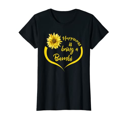 Mujer Regalo de Bambi: La felicidad es ser un Bambi Camiseta