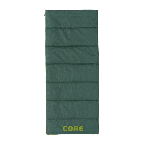 CORE bolsa de dormir juvenil para clima de 50 grados | Ligera y compacta para niños y niñas | Ideal para uso interior o exterior, camping, mochilero, senderismo y pijamadas | Perfecta para clima templado de 3 estaciones miniatura 1