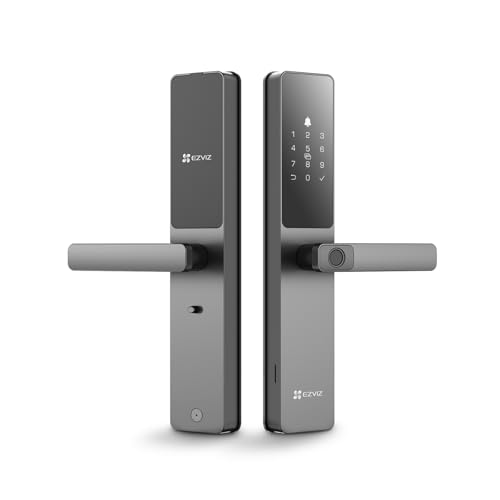 EZVIZ Smart Lock DL05, 7-in-1 Keyless Door Lock, with Fingerprint...
