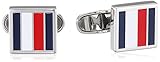  Tommy Hilfiger Jewelry Herren-Manschettenknöpfe Men\'s Casual Edelstahl Emaille Mehrfarbig - 2700963