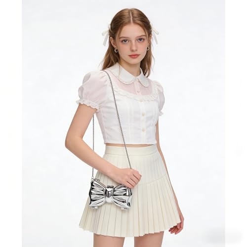 Image of Elegant Women Mini Crossbody Evening Bag Acrylic Fashion Handbag Clutch for Wedding Party Prom Cocktail Purse