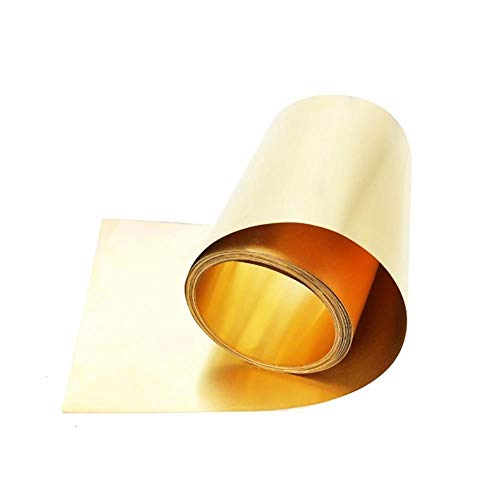 Feuille de bronze de 0,3 mm pour loisirs créatifs et découpe de bijoux 1m