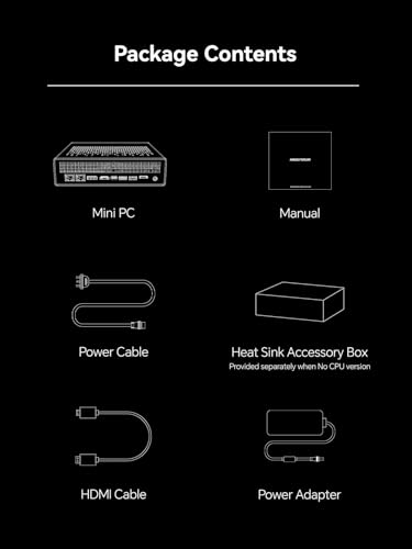 Image of MINISFORUM MS-A1 Mini Workstation Barebone Mini PC, HDMI|DP|USB-C Triple 4K Output, 4X PCIe SSD Slot, 2X 2.5G Ethernet Port, 4X USB, Support AMD AMS Socket CPU /Discrete Graphics Cards