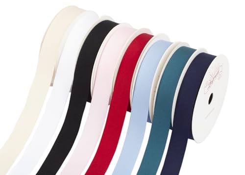 Zofrud Teal Cotton Ribbon - 16mm x 9 Meters - Ideal for Gift Wrapping Sewing, and Crafts, 16mm x 9M - Image 4