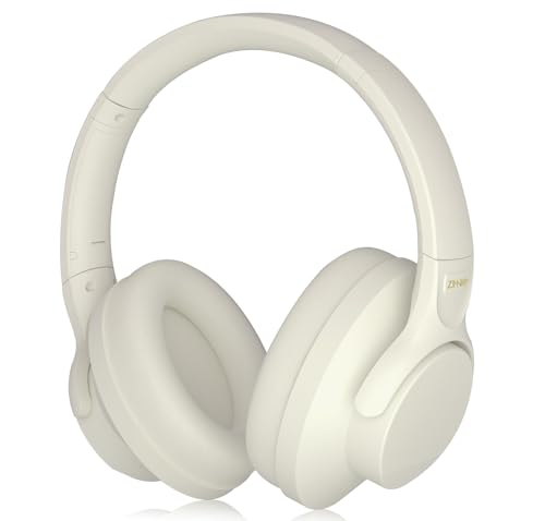 ZIHNIC Active Noise Cancelling Headphones, 60H Playtime...
