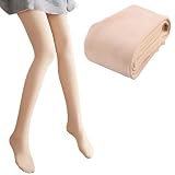 [Snuglife] 裏起毛 タイツ レディース 極厚 着圧 美脚 美尻 保温 透け感 ストッキング風 シームレス フリーサイズ ベージュ