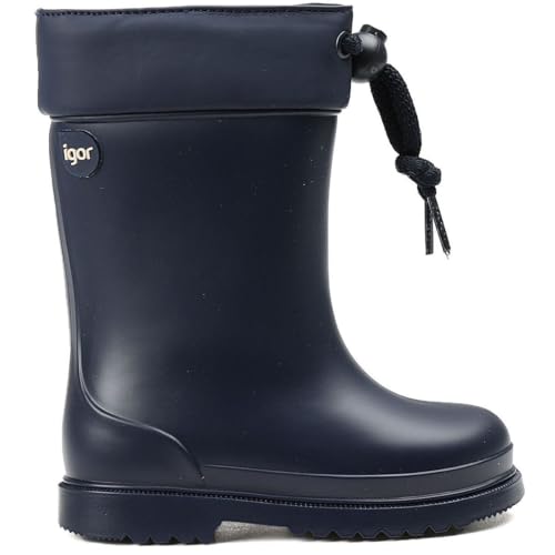 Igor Chufo Cuello, Botas De Agua Unisex Niños, Azul (Marino), 30 EU