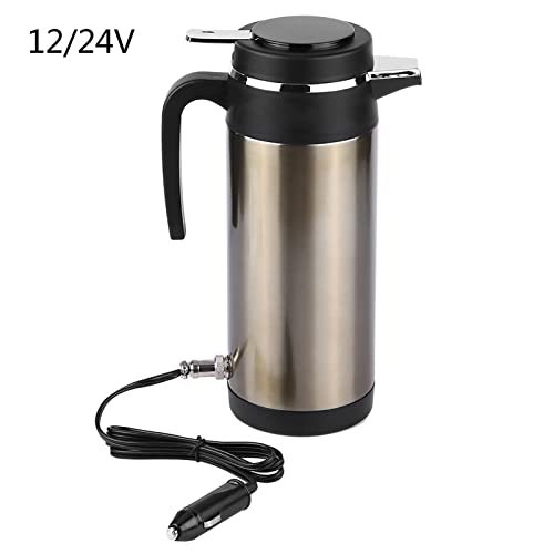 Hervidor eléctrico para auto acero inoxidable 1000ML 12V miniatura 2