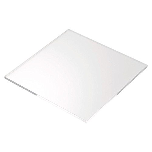 KastLite Clear Acrylic Square | Plexiglass Square with Custom Length | 1/8