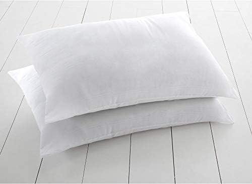 EHD Super Soft Luxury Twin Bounce Back Hollowfibre Fill Pillow Pairs For Great Sleep Non Allergic Odourless Twin Pack Pillows
