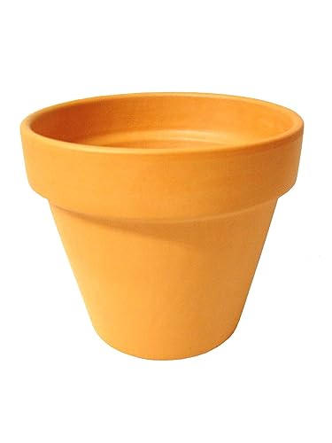 WH WORKING HOUSE Lote 2 MACETAS MACETERO Tiesto CUBREMACETA Redondo Clasico Barro Terracota Grande