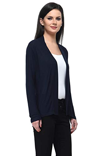 Image of Frenchtrendz Womens's Viscose Crepe Shrug(Size: XS-4XL)