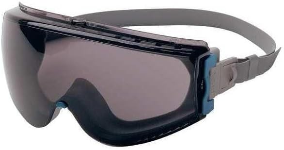 Safety Goggles, Gray Anti-Fog, Hydrophilic, Hydrophobic, Scratch-Resistant Lens, Mfr: S39611HS-A
