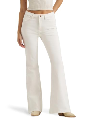 Wrangler Womens High-Waisted Fierce Flare Dove 6-32