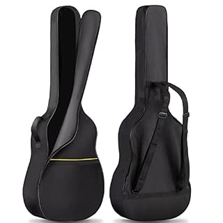 CAHAYA Housse de Guitare Acoustique de 41 Pouces Etui étanche Poussière Sac Souple en Tissu Polyester Poche Externe pour… - Les Beatles, Paul McCartney, John Lennon, RIngo Starr, George Harrison