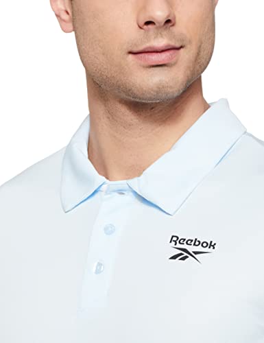 Image of Reebok Men's Solid Slim Fit Polo Shirts