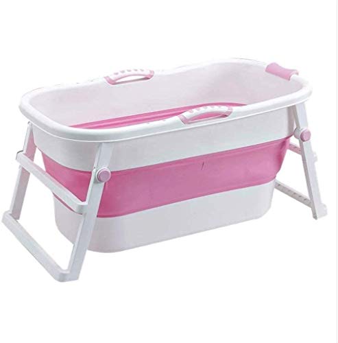 Folding Bathtub Thickening to Increase Adult Bath Barrel Folding Bathtub Children Swimming Plastic Bath Barrel Bath Barrel Bath Can Sit (Color : Green) Enjoy your time indoors and outdoors.