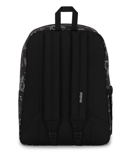 Image of JanSport SuperBreak Plus Backpack with Padded 15-inch Laptop Sleeve and Integrated Bottle Pocket - Spacious and Durable Daypack for Work and Travel - Cosmic City