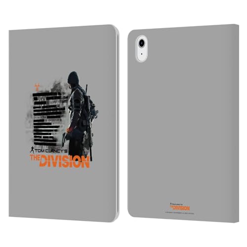 Coque en cuir à portefeuille iPad Air 2020/2022 Tom Clancy's The Division par Head Case Designs