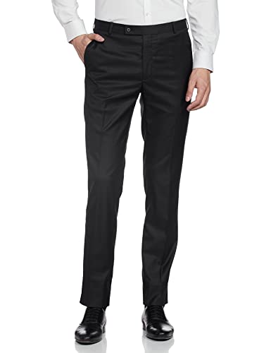 Image of Raymond Polyester Blend Men's Full Sleeve Contemporary FIT Dark Blue Formal Suit