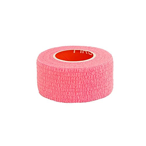 First Aid 4 Sport Latex Free Cohesive Bandage - 2.5cm x 4.5m Pink - 1 Roll