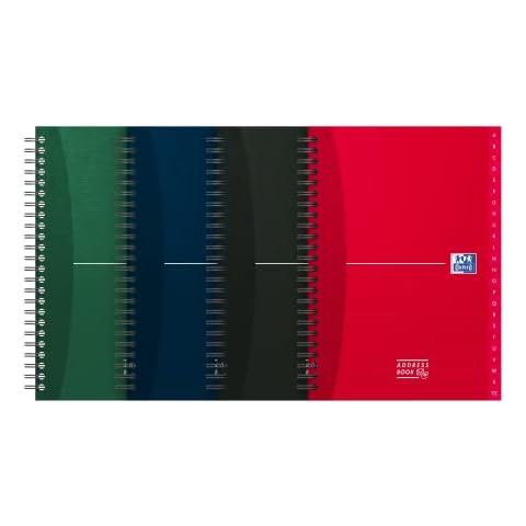 Oxford Office A5 Address Book - A-Z indexed Cover