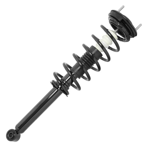 Image of Detroit Axle - Rear Struts Sway Bars for 2001-2006 Lexus 2 Struts with Coil Spring Assembly 2 Sway Bar Links 2002 2003 2004 2005 Suspension Replacement
