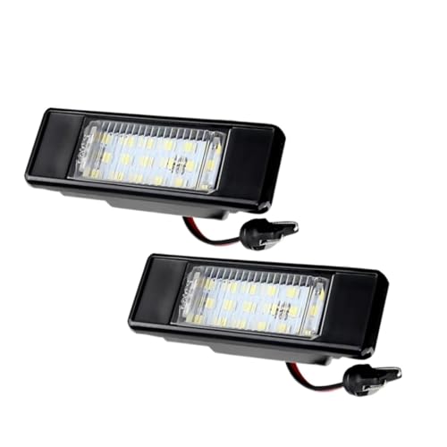 Piloto de matrícula para Nissan Versa NV200 y Armada juego de 2 luces traseras de coche