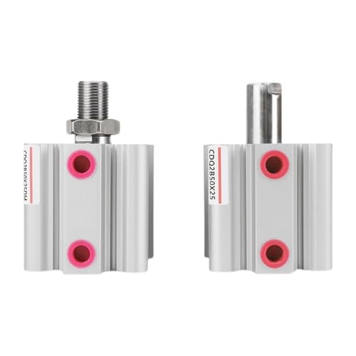 Cilindro neumático de doble efecto CQ2B12-35 con cuerpo magnético para automatización lineal 1