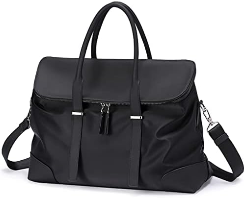 Travel Bag Large Capacity Fitness Briefcase Texture Shoulder Crossbody image 2