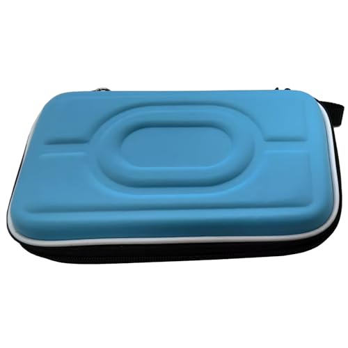 JYGamhanbil Estuche de Transporte Duro Funda Bolsa de Viaje Cubierta Cover para Nintendo Gameboy Color Advance GBA/GBC/GBP/DS Lite/NDSL/NDSi,para Anbernic RG34XX,Azul