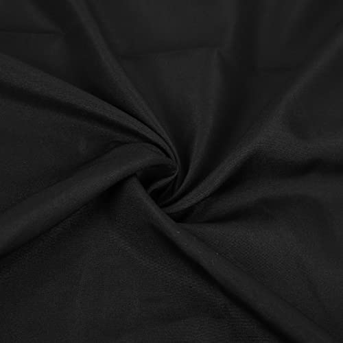 Capa de barbero con cierre ajustable y hebilla metálica negra miniatura 3