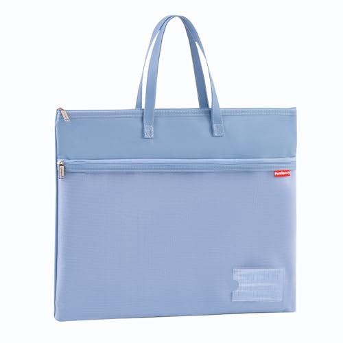 Pochette en maille étanche Pendancy A4 grand rangement pliable avec poignée