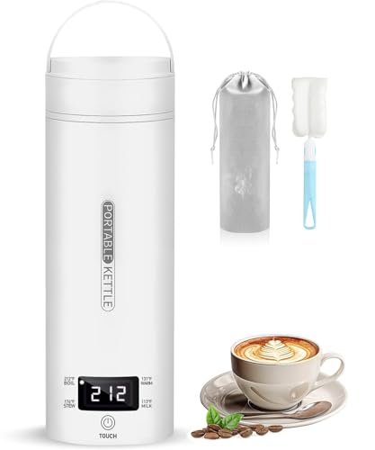 Electric Travel Kettle with Smart Temp Presets