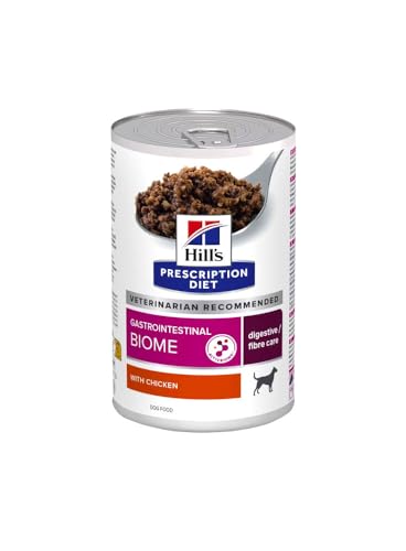 Hill's Cane gastrointestinal Biome with chicken 370gr - Offerta confezione 12 Pezzi