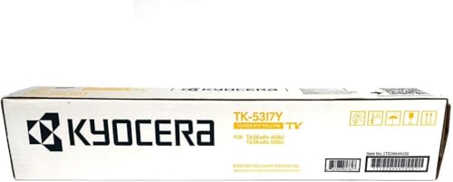 Cartouche de toner laser Kyocera TK-5317Y jaune 1T02WHAUS0 pour copieur Taskalfa
