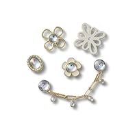 Crocs Jibbitz Charms,Cut Out Adults 5 Pack