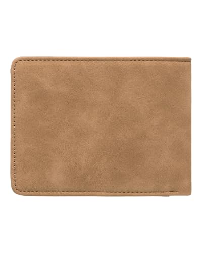 Quiksilver Sea Barker Men's Triple Leaf Wallet, Bone / brown, M4