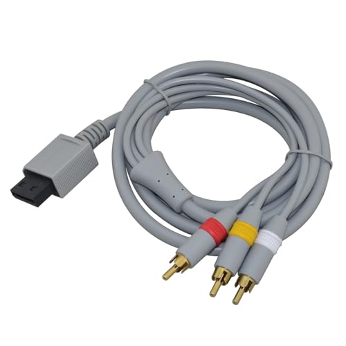 Câble AV Composite RCA pour console Wii de 1,8m indispensable