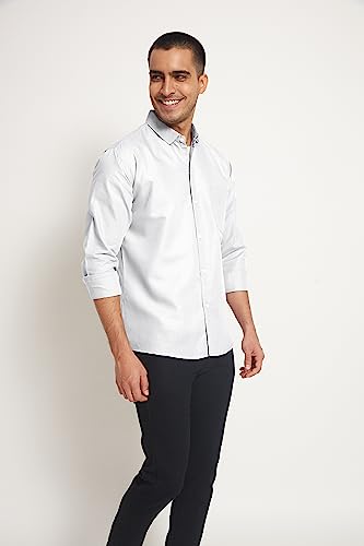 Image of SWADESI STUFF Ragular Fit Full Sleev Solid Casual Regular Fit Shirt For Men