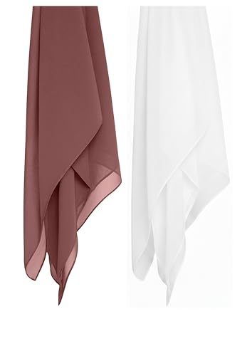 Image of Premium Georgette Hijab for Women, Lightweight and Breathable | 180x70 cm