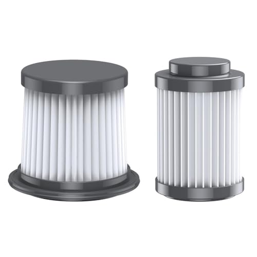RichVibe For Ciogu Cordless Vacuum Cleaner Replacement Filters Washable Plastic