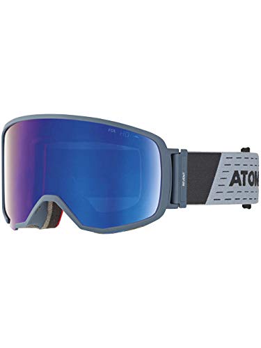 Atomic Revent Large Skibrille (blue, Scheibe blue stereo HD)