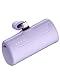 Kuulaa Power Bank USB C 4500mAh, Mini Externer Akku, Schnelles Aufladen Type C Powerbank ohne Kabel, klein Aber stark Handy Tragbares Ladegeräte Kompatibel mit Samsung, Huawei, USB C-Handys