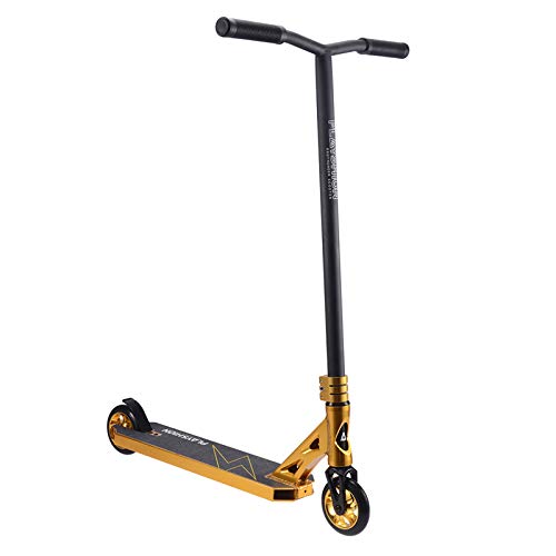 EYLIFE Stunt Scooter, Patinete de Acrobacias con HIC Compresin Aluminio Ligero Cubierta Y Slido Core Ruedas Rodamientos ABEC-9, Fun Scooter, Kick Scooter, Trick Scooter, Freestyle Scooter
