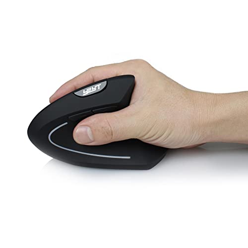 Ratón ergonómico de 2,4 GHz con sensor óptico vertical ideal para largas partidas 6