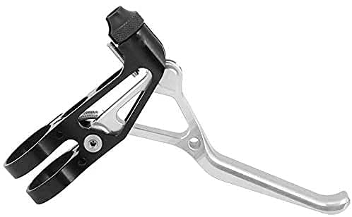 Leva del freno della bicicletta 68gFreno della bicicletta leggero cavo V MTB Manubrio della bici della strada Parti della bicicletta Leve del freno della bicicletta (Color : Black Red) (Black Red)