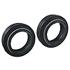 HomeVortex Lot de 2 joints d'essuie-glace anti-poussière pour fourche de vélo - 28,6/30/32/34 mm - Pour VTT - Outil d'entretien de fourche de suspension avant (28,6 x 39,5 mm) #1